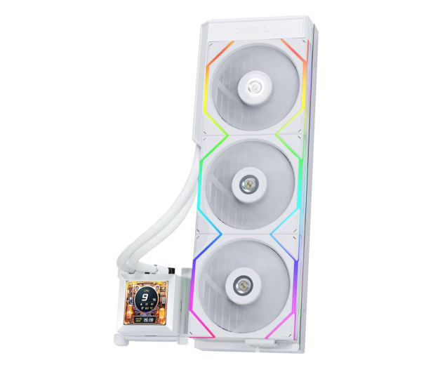 Lian Li HydroShift LCD 360 TL RGB White 3x120mm - 1267457 - zdjęcie 2